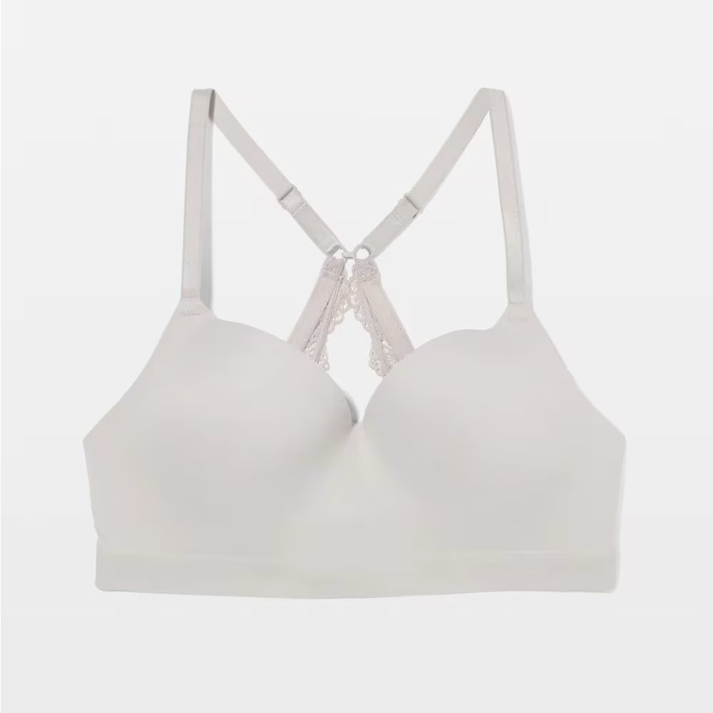 Soma ENBLISS
Luxe Wireless Lace J-Hook Bra in Hush